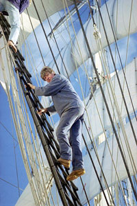 Daniel dans les enflêchures.