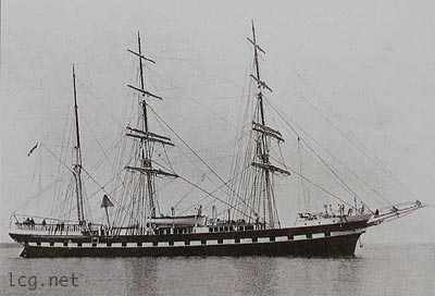 Le Belem à l'époque du duc de Westminster.